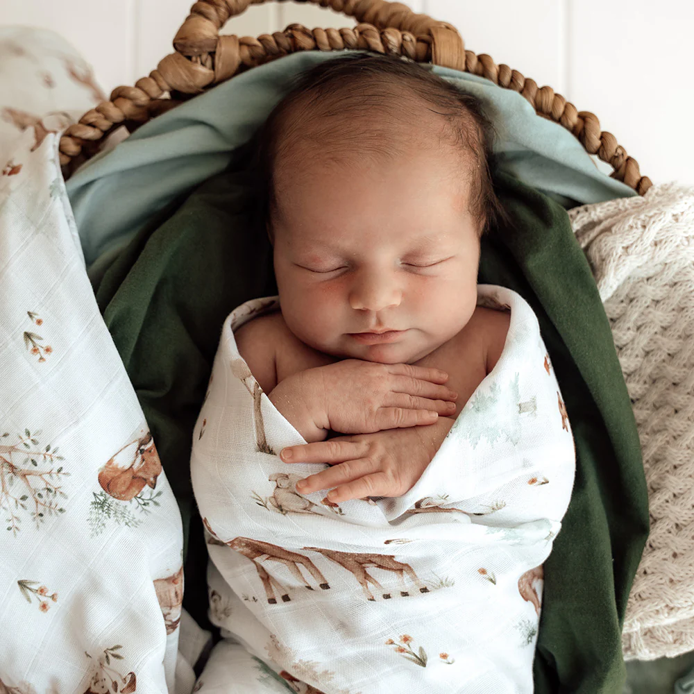 Woodland Tales Organic Muslin Wrap - Image 3