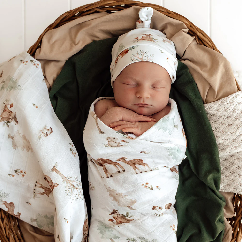 Woodland Tales Organic Muslin Wrap - Image 5