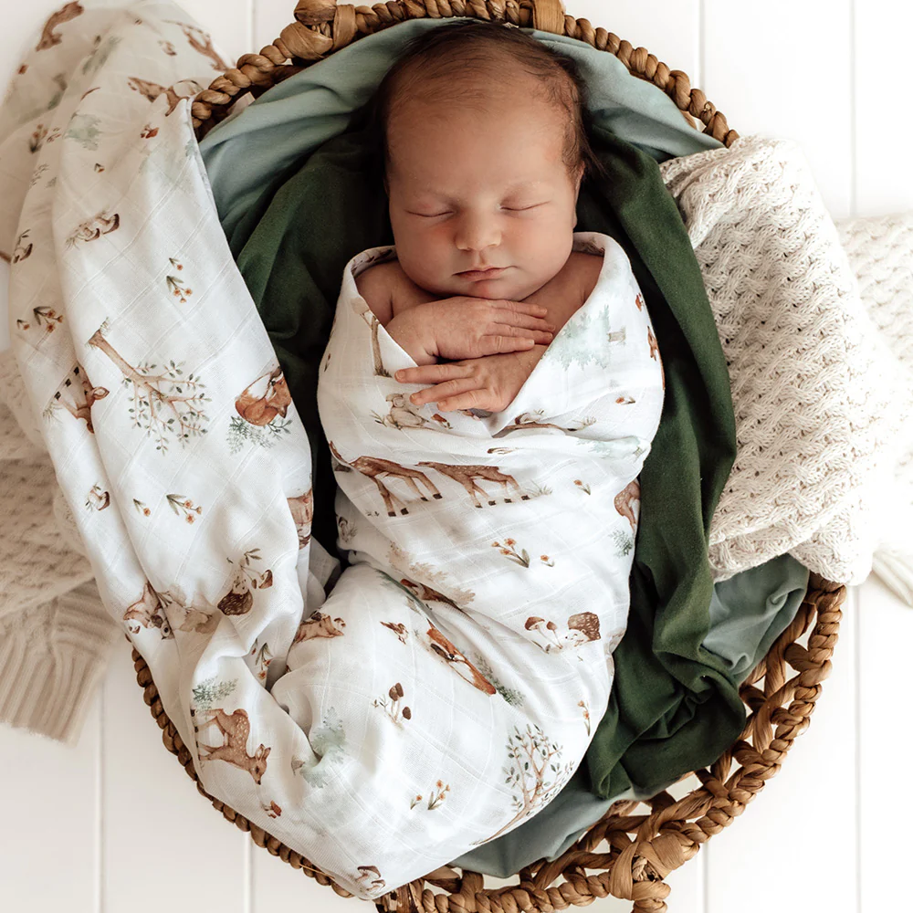 Woodland Tales Organic Muslin Wrap - Image 6