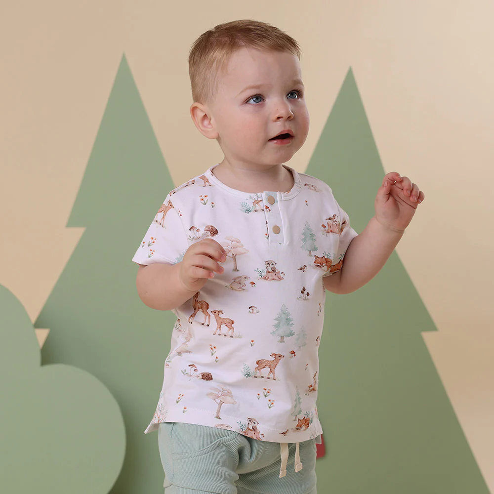 Woodland Tales Organic Short Sleeve Top - Image 4
