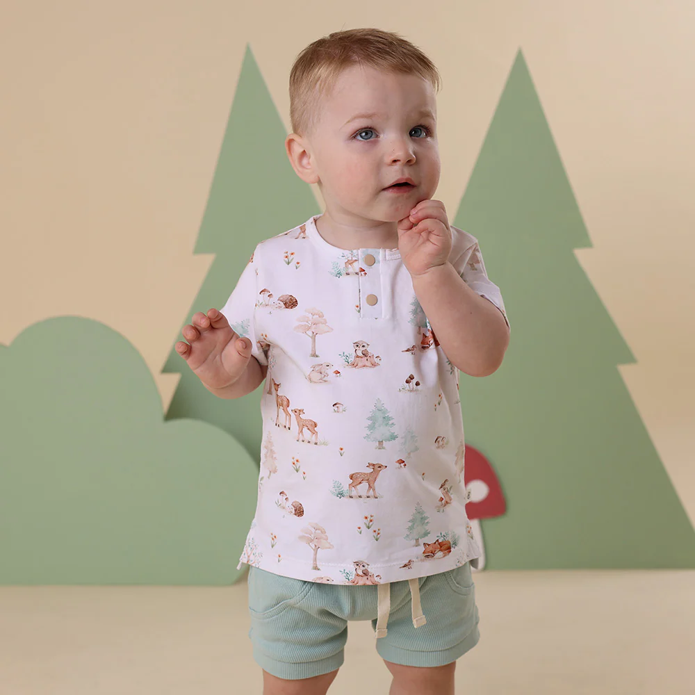Woodland Tales Organic Short Sleeve Top - Image 6