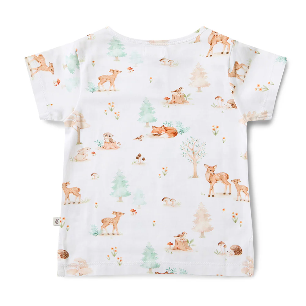 Woodland Tales Organic Short Sleeve Top - Image 7