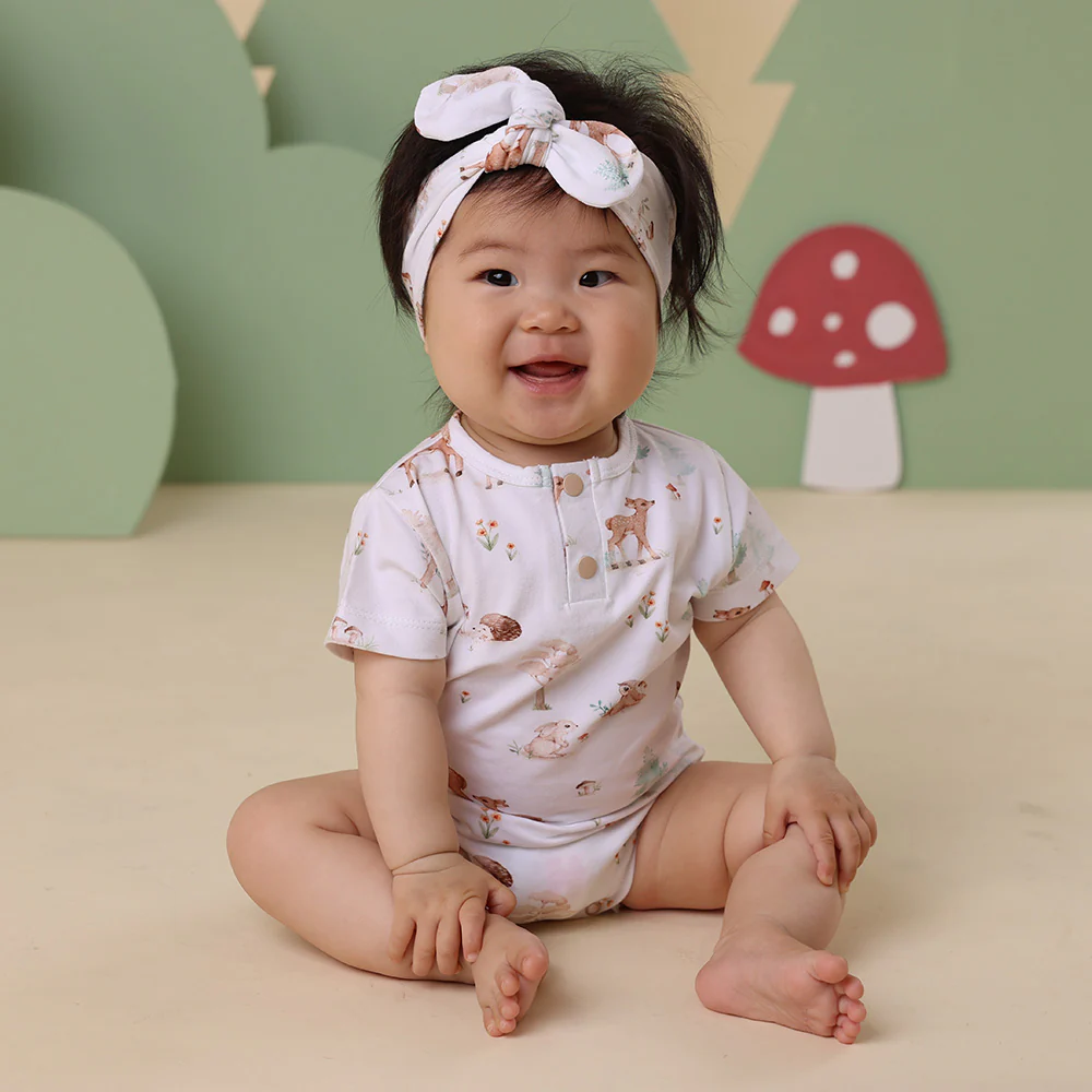 Woodland Tales Short Sleeve Organic Bodysuit - Image 10