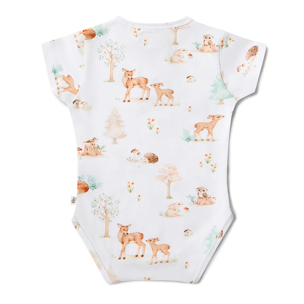 Woodland Tales Short Sleeve Organic Bodysuit - Image 11