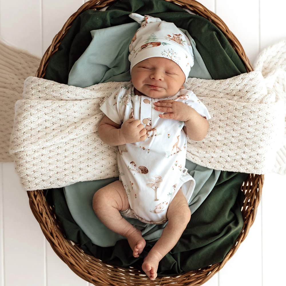 Woodland Tales Short Sleeve Organic Bodysuit - Image 3