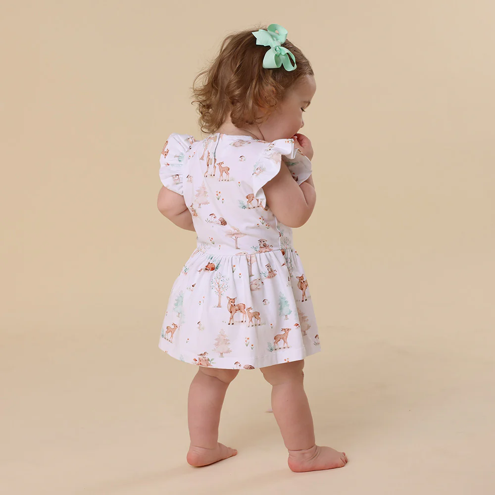 Woodland Tales Short Sleeve Organic Dress - Image 10
