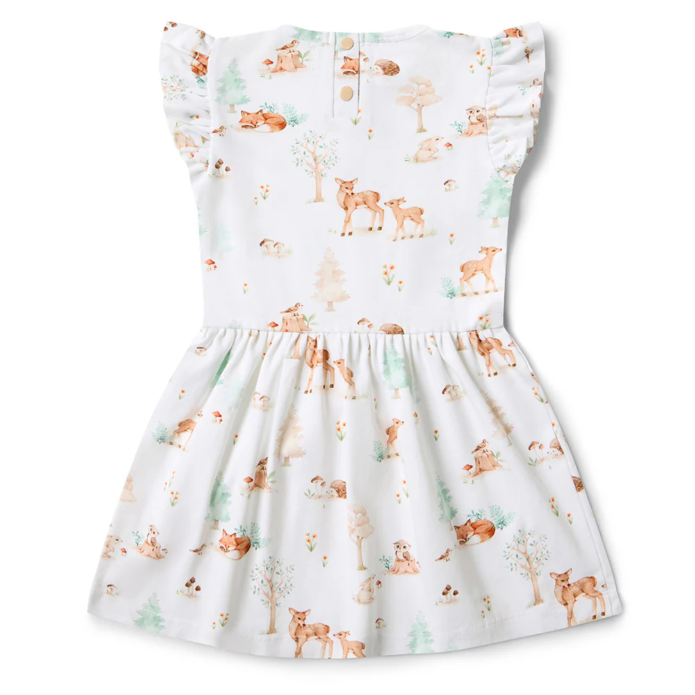 Woodland Tales Short Sleeve Organic Dress - Image 11