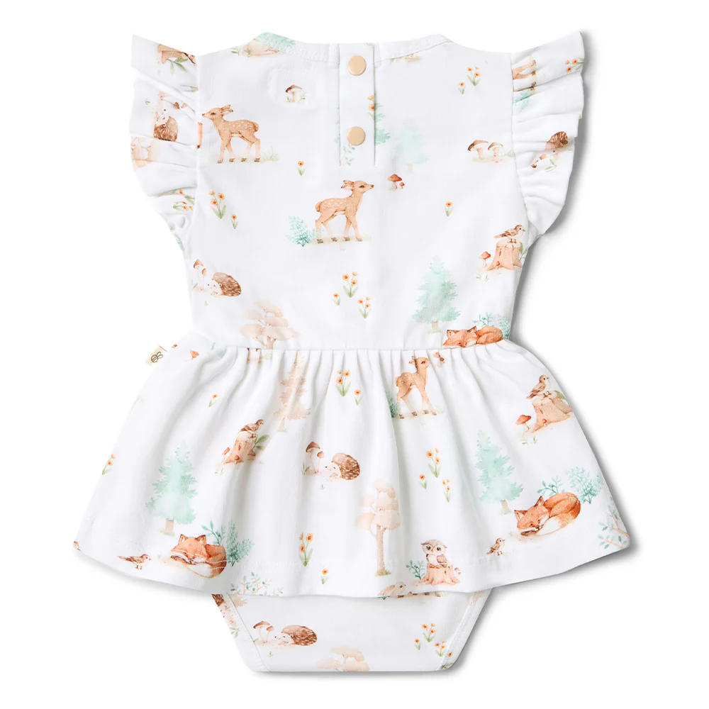Woodland Tales Short Sleeve Organic Dress - Image 15