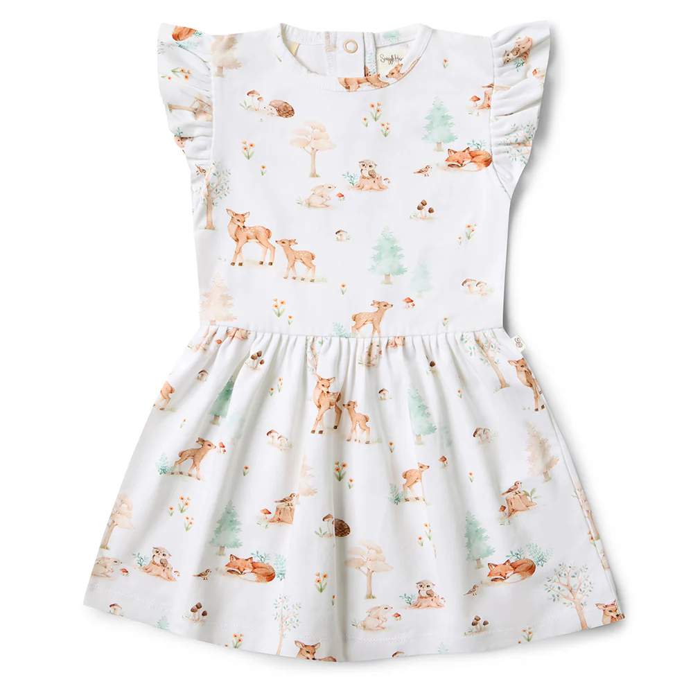 Woodland Tales Short Sleeve Organic Dress - Image 16