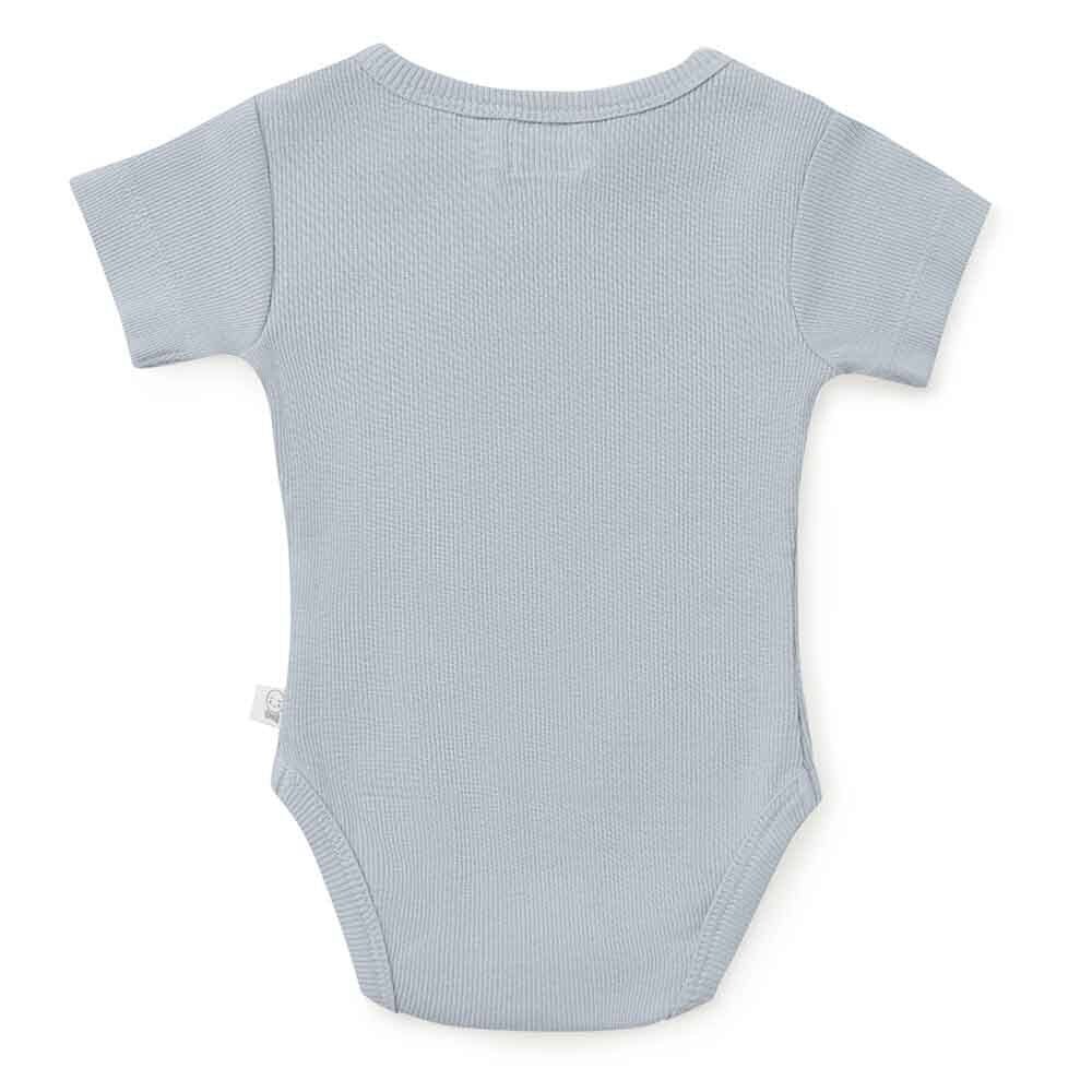 Zen Short Sleeve Organic Bodysuit - Image 6