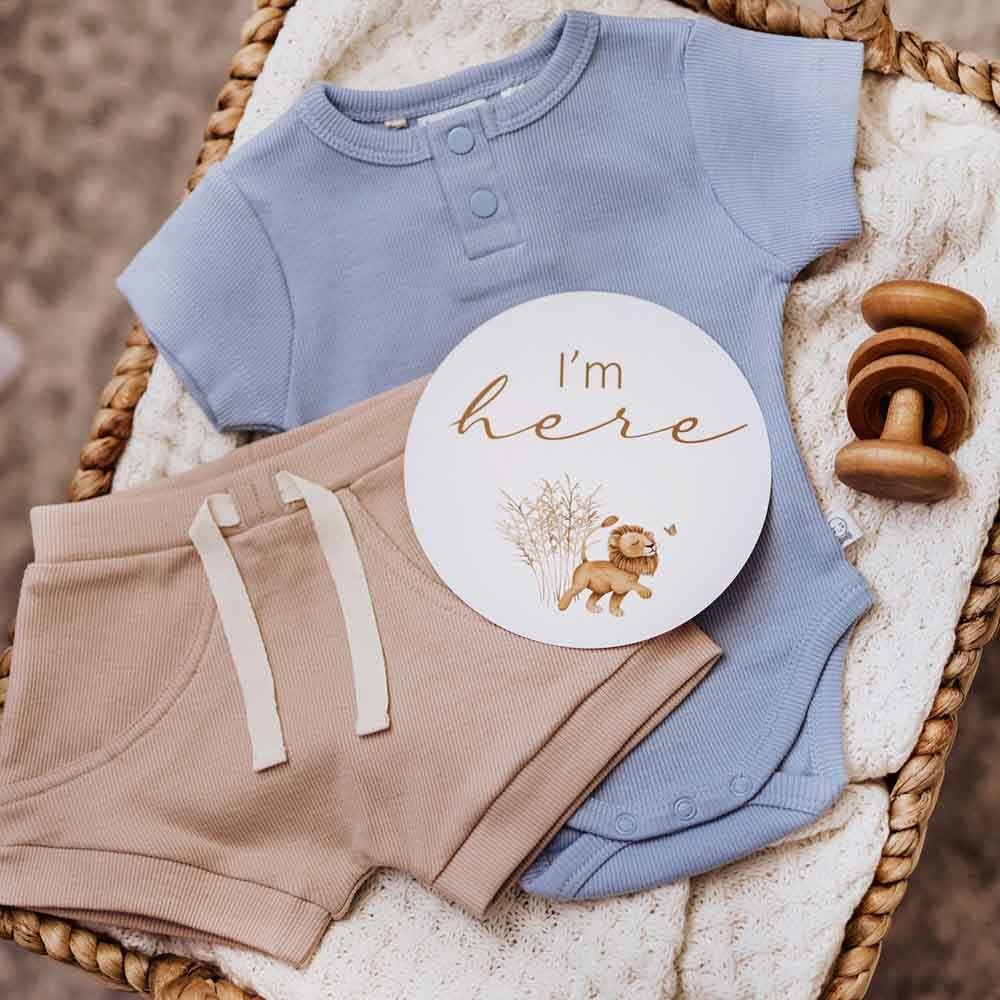 Zen Short Sleeve Organic Bodysuit - Image 9